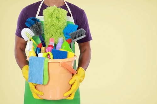 Local cleaner working in a Kingston upon Thames property