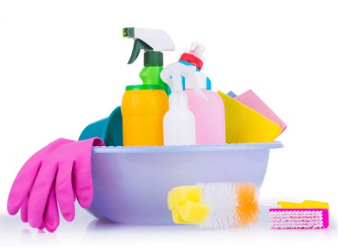 An internal review process for a cleaning service complaint