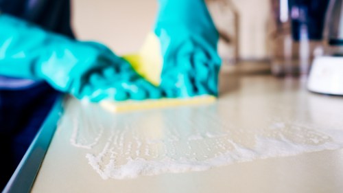 Local floor cleaning preparation and finishing work in Kingstonuponthames