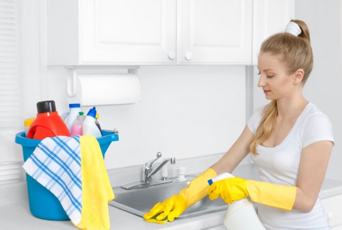 Deep upholstery cleaning process for a settee in Kingstonuponthames